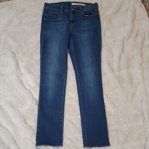 DKNY Jeans Raw Hem 2x32 Dark Denim Jeans